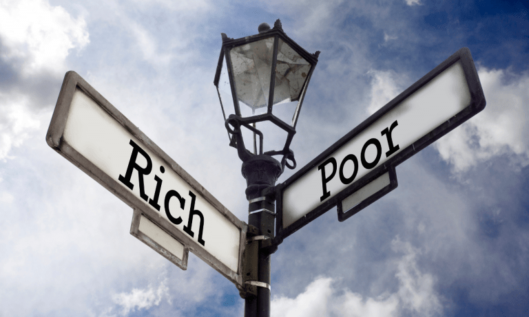 rich vs poor